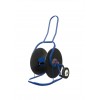 Lightweight portable hose reel trolley for 60m of 12mm of water hose