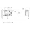 RE-SA02-05-09 Superlite reel with 9m of 8mm I.D. air hose.