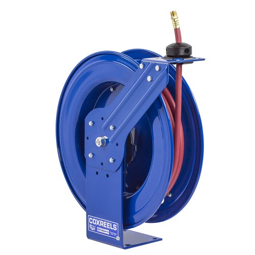 SH-N-4100-BGX Spring rewind hose reel with 31m of 12mm Air or Water hose