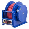 SLP-4100-BGX Spring rewind hose reel with 31m of 12mm Air or Water hose