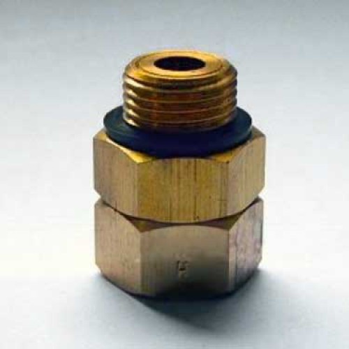Low pressure brass swivel joint (1/2")