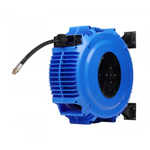 OL1015-001 ReCoila spring rewind UPVC hose reel with 15m of 10mm I.D. Oil hose