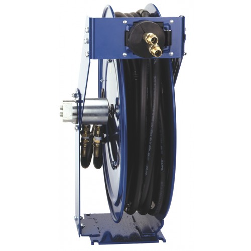 TDMPL-N-350-BGX Spring rewind hose reel for 15m of 10mm Hydraulic Oil hose