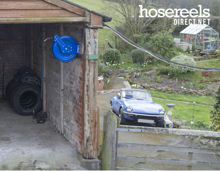 P Series in a garage used for tyre inflation